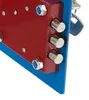 Möbeltresor mit einem Doppelbartschloss von HMF mit 23 cm Breite in Blau Produktbild-Vorschau