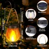 Gartenlicht, Solar Flammenlaterne mit Hanfseil, 22 LED Produktbild-Vorschau 7