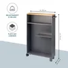 Carrello multifunzione "eluno", ideale per il bagno o la Anteprima dell’immagine prodotto 7
