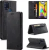 Galaxy M31 Brieftasche Hülle, Retro Kunstledertasche Stand Produktbild-Vorschau 1