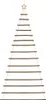 vidaXL Sapin de Noël suspendu avec pointe d'étoile 100x210 Voir les images du produit 1