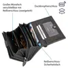 RFID Damen Geldbörse Portemonnaie Geldbeutel Damenbörse Produktbild-Vorschau 7