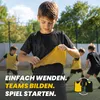 Kyto Fußball Leibchen 6er Set gelb/schwarz Größe S (48x35 Produktbild-Vorschau 2