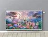 Heizkörperverkleidung, Kinderzimmerdeko, Schloss 60x100 Produktbild-Vorschau 2