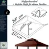 freigarten.de Ersatzdach für Pavillon 3x3 Meter Wasserdicht Produktbild-Vorschau 2
