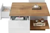 Sweiko 70 x 70 x 31.5cm Table basse à 3 tiroirs,table basse Voir les images du produit 11