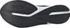 The underside of a black and white athletic shoe sole. Podgląd zdjęcia produktu