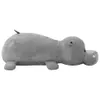 vidaXL Ippopotamo peluche grigio Anteprima dell’immagine prodotto 5