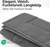 etérea Duschvorleger Baumwolle 2 Stück - 50x80 cm Produktbild-Vorschau 2