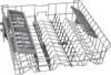 A dishwasher basket is shown against a white background. Produktbild-Vorschau