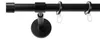 SN Deco Gardinenstange Brest, 19 mm, 1-läufig, Stahl, Produktbild-Vorschau 2