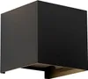 ZMH Led Wandleuchte Innen & Aussen Schwarz Wandlampe  01 Produktbild-Vorschau 6