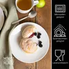 Moritz & Moritz BASIC 6tlg Dessertteller Set weiß Produktbild-Vorschau 3
