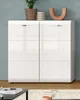 Kommode "Cover" in weiß Hochglanz Sideboard 80 x 81 cm Produktbild-Vorschau 5