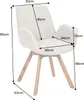 riess- ambiente Drehbarer Design Stuhl BALTIC mint Bouclé Produktbild-Vorschau 7