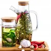 Wilmax Oliefles 1000 ml, glas met filter, transparant, Productafbeelding-voorbeeld 5