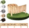 Rollborder Holz - 6 Farben - Höhe 20cm 30cm 40cm - gebrannt Produktbild-Vorschau 1