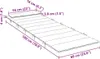 vidaXL Sonnenliegen-Auflage Rot 180x60x4 cm Oxford-Gewebe Produktbild-Vorschau 8