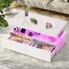 ProximaX LED Couchtisch, Wohnzimmertisch mit Regal, Produktbild-Vorschau 8