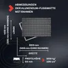 POLENTEX Premium Aluminium Fußmatte Heavy Duty mit Rahmen, Produktbild-Vorschau 6