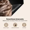 KitchenYeah® Krycí deska na sporák pes - hnědá - na výšku, Náhled obrázku produktu 5