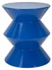 Bijzettafeltje, metaal, Ø37,5x45 cm, blauw, Mauro Ferretti, Productafbeelding-voorbeeld 1