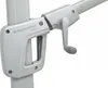 A close-up view of the crank mechanism and part of the pole of a patio umbrella. Produktbild-Vorschau