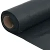 A roll of black PVC material, likely for garden screening or fencing, is shown on a white background. Voir les images du produit