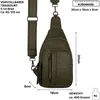 Brusttasche Umhängetasche Schultertasche Cross Body Bag Produktbild-Vorschau 3