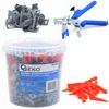 GEKO Fliesen-Nivelliersystem 300 Clips 100 Keile 1,2 mm Produktbild-Vorschau 1