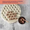 Maultaschen- & Knödelform 37 Stück Metall Teigtaschenformer Produktbild-Vorschau 7