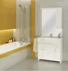 DomoDomo Badezimmerschrank mit Waschbecken Spiegel und Produktbild-Vorschau 5