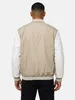 Tazzio Herren College Bomberjacke A807 (Weiß, L) Produktbild-Vorschau 3