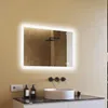 Badspiegel 100x70cm - Abgerundetmit LED Beleuchtung - LED Produktbild-Vorschau 1