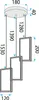Lampadario A Sospensione Toolight Lhj088-3Cp Gold Anteprima dell’immagine prodotto 6
