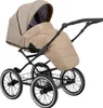 Kunert Romantic 2in1 poussette éco-cuir en brun/cappuccino Voir les images du produit 2
