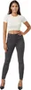 Tazzio Damen Skinny Fit High Rise Jeans F103 Anthrazit 44 Produktbild-Vorschau 2