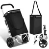 Clanmacy 3in1 Einkaufstrolley mit Rädern 40L bis 40 kg Produktbild-Vorschau 8