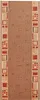 Tapiso Läufer Anti Rutsch Modern Braun Rot Wohnzimmer 80 x Produktbild-Vorschau 2