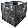 Holzkiste Shabby schwarz  passend für Kallax und Produktbild-Vorschau 1