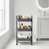 Sekey Rollwagen 35 cm breit Badezimmerregal mit 3 Ebenen Produktbild-Vorschau 6
