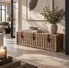Rotan opbergkist 110 cm Kubu Grey – zitbank met Productafbeelding-voorbeeld 2