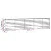 Hochbeet Rostig 400x80x77 cm Cortenstahl Produktbild-Vorschau 8