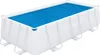 Bestway® PE-Solarabdeckplane 380 x 180 cm, blau, eckig Produktbild-Vorschau 1