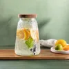 HOMLA REMO nádoba s kohoutkem a dřevěným víkem 3,5 l Náhled obrázku produktu 2