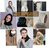 Frauen Winter Beanie Hut Kaschmir Weibliche Gestrickte Mit Produktbild-Vorschau 8