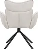 ML-Design Esszimmerstühle drehbar 4er Set Beige Stoffbezug Produktbild-Vorschau 4