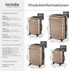Skořepinové cestovní kufry sada 4ks Náhled obrázku produktu 6