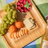 Piatto di formaggio, piatto snack, salumi, servizio da Anteprima dell’immagine prodotto 5