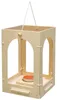 EDUPLAY 210088 Holzlaterne zum basteln & bemalen, natur Produktbild-Vorschau 1